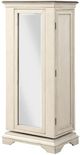 New Classic® Home Furnishings Anastasia Antique White Lingerie Swivel Chest with Mirror-3