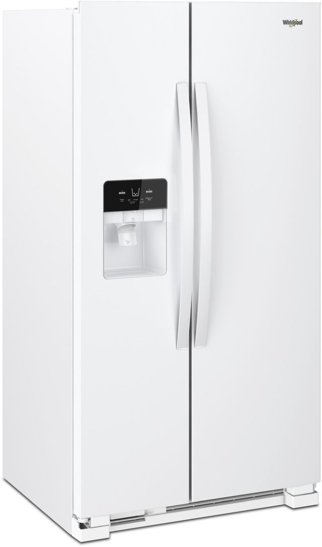 Whirlpool® 36 in. 24.6 Cu. Ft. White Side-by-Side Refrigerator-2