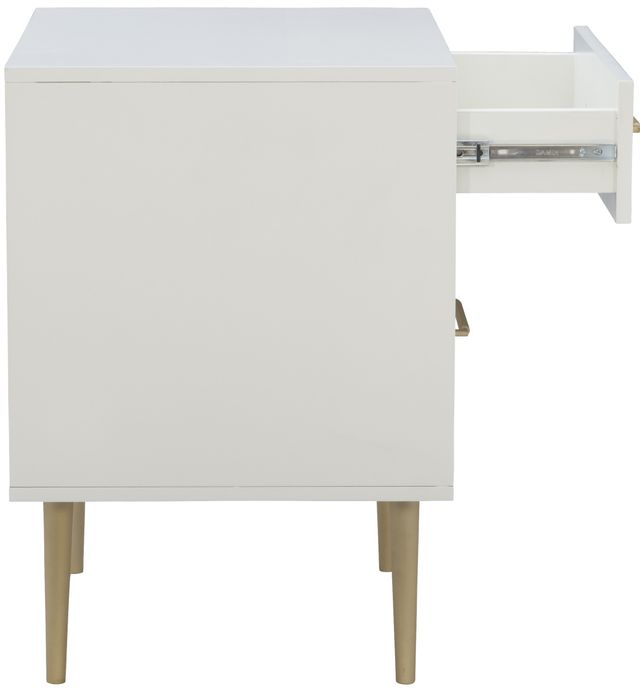 Linon Gwyneth White Nightstand-4