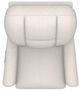 La-Z-Boy® Felix Chalk Power Rocking Recliner with Headrest-4