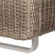 Flexsteel® Vista Cast Ash/Warm Gray Wicker Outdoor Loveseat-4