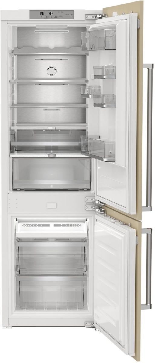 KitchenAid® 22" 8.8 Cu. Ft. Panel Ready Built-In Bottom Freezer Refrigerator-1