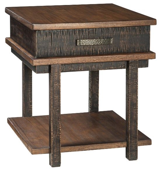 Signature Design by Ashley® Stanah 3-Piece Two-Tone Living Room Table Set-2