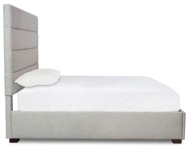Bassett® Furniture Parkton Light Gray Queen Storage Bed-2