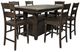 Jofran Inc. Madison County 7-Piece Barnwood Counter Dining Set-0