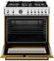 Bertazzoni Professional Series 36" Giallo Pro Style Dual Fuel Range-1