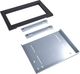Whirlpool® 30" Black Stainless Steel Built In Microwave Trim Kit-1