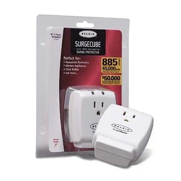 Belkin 1-Outlet Home Series Surge Cube-0