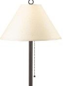 Cal® Lighting & Accessories Black/Rust Floor Lamp-1