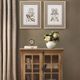 Olliix by Martha Stewart Tinted Botanical 2 Piece Multi Single Linen Mat Set-4