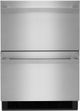 JennAir® NOIR™ 24" 4.7 Cu. Ft. Stainless Steel Refrigerator Drawers-0
