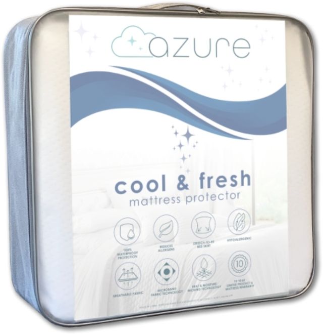 Azure Rest & Renew Comfort Dri-tech Twin XL Mattress Protector-0