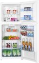 Avanti® 24" 10.0 Cu. Ft. White Counter Depth Top Freezer Refrigerator-4