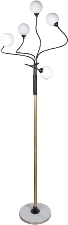 Classy Living Celestial Branch Soft Gold Floor Lamp-0