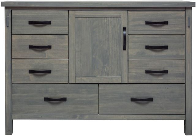 Mako Wood Furniture Jetty Gray Dresser-1