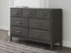 Signature Design by Ashley® Triscanna Gray Dresser-5