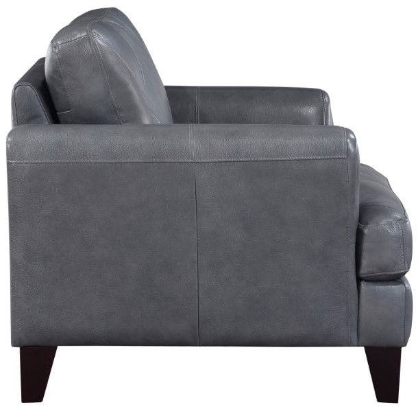 Homelegance® Thierry Burnish Gray Chair-3