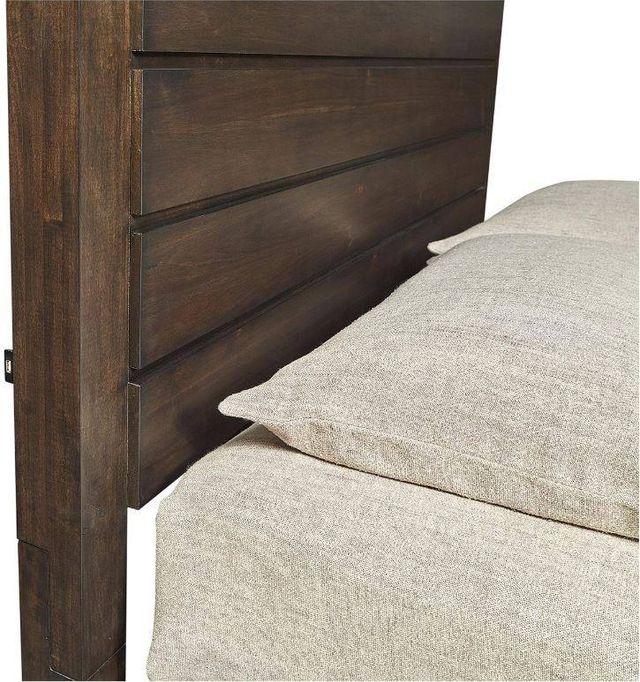 aspenhome® Easton Burnt Umber Queen Panel Storage Bed-2