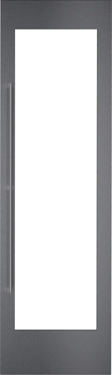 Gaggenau Vario Cooling Expressive Series 24" Dark Brushed Stainless Steel Frame Wine Column Door Panel, Right-Hinge-0