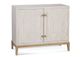 Bassett Mirror Perrine Brown/White Bar Cabinet-0