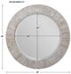 Uttermost® Repose Whitewash Round Mirror-2