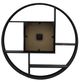 YHD Black/White Shelf Wall Clock-4