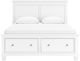 Signature Design by Ashley® Fortman White Queen Panel Storage Bed-2