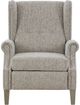 Olliix by Madison Park Grey Multi Giselle Push Back Recliner-0