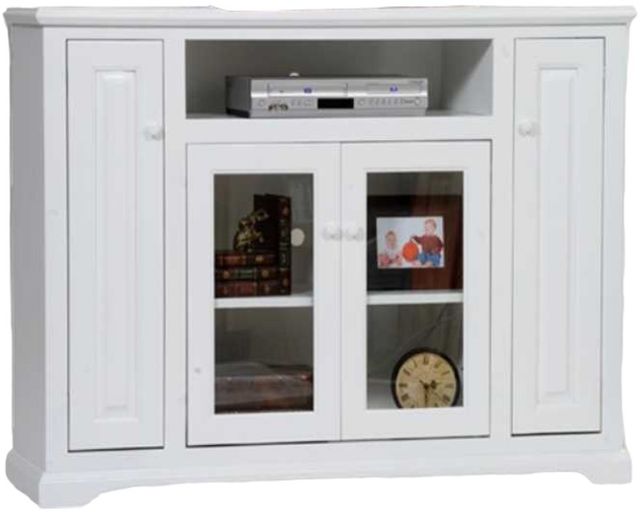 American Heartland Manufacturing Poplar 57" Deluxe TV Stand-0
