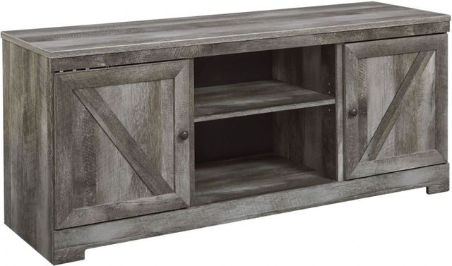 Signature Design by Ashley® Wynnlow Gray 63" TV Stand with Electric Fireplace-1