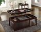 Steve Silver Co. Clemson Merlot Cherry End Table-1