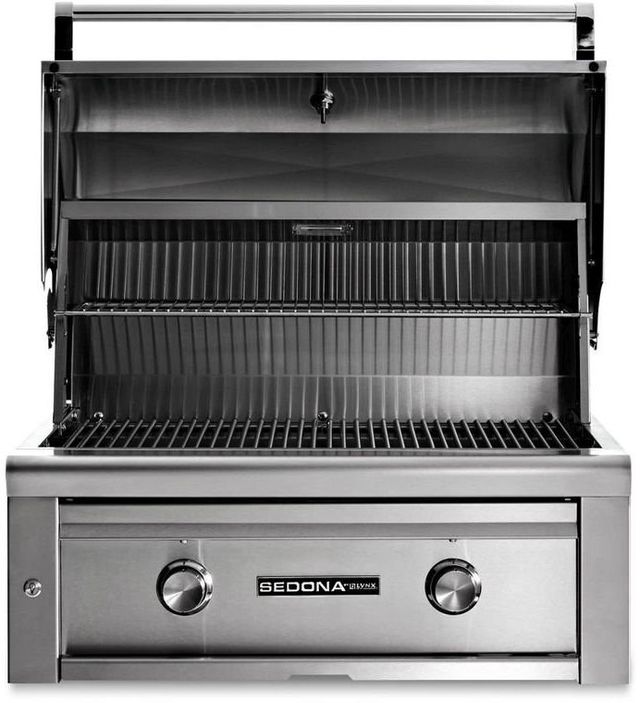 LYNX® Sedona 2-Burner Stainless Steel Built-In Natural Gas Grill-1