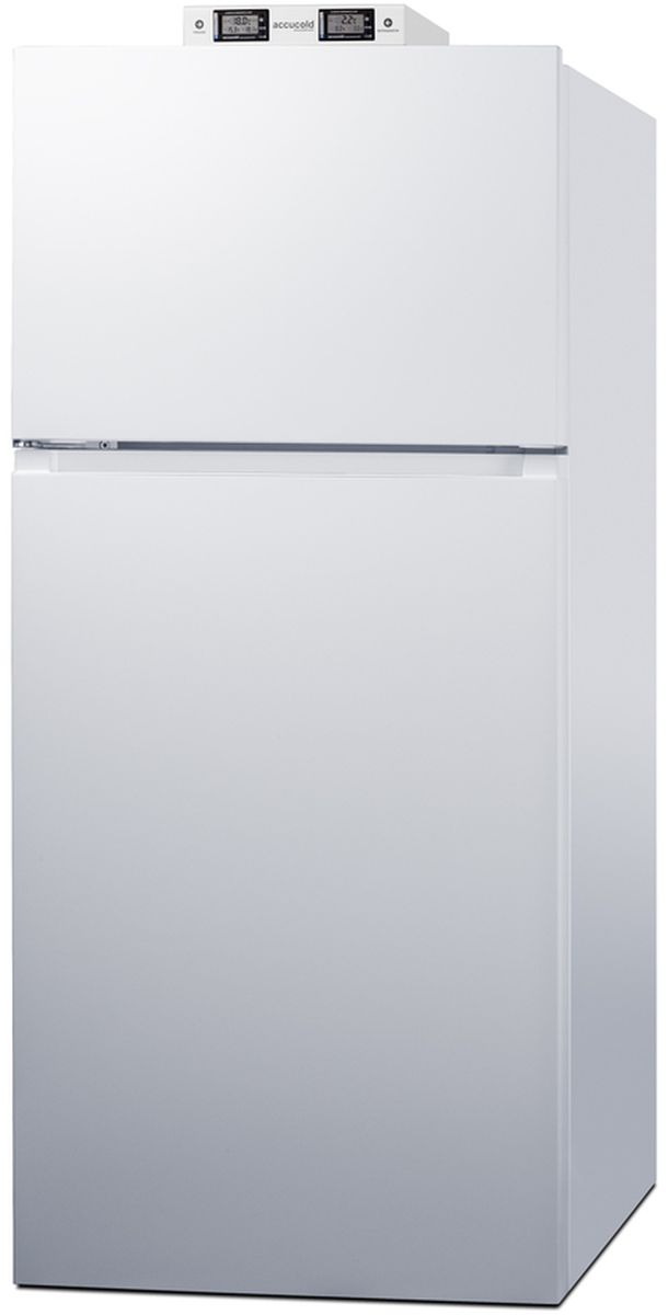 Summit® 30" 18 Cu. Ft. White Freestanding Top Freezer Refrigerator-2