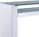 ACME Furniture Nysa Glass Top Sofa Table with Mirrored Base-1