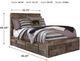 Benchcraft® Derekson Multi Gray Youth Full 6-Drawer Storage Panel Bed-2