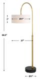 Uttermost® Huxford Brass Floor Lamp-2