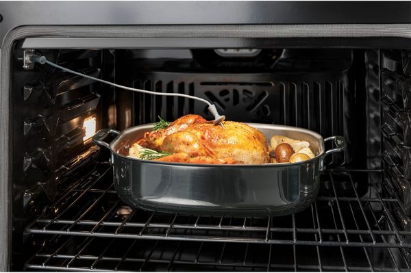 GE 30" Fingerprint Resistant Slate Single Electric Wall Oven