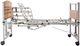 Harmony™ Medical Brown/White Twin XL Home Care Bed with Full Rails-2