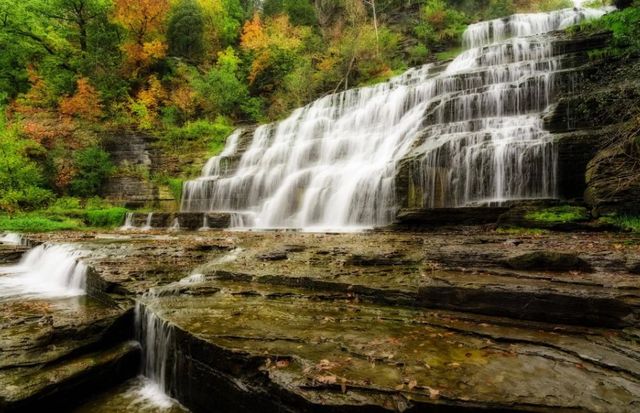 Classy Art Waterfall Wall Art-0