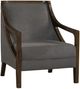 Elements International Hopkins Brown/Columbia Charcoal Accent Chair-0