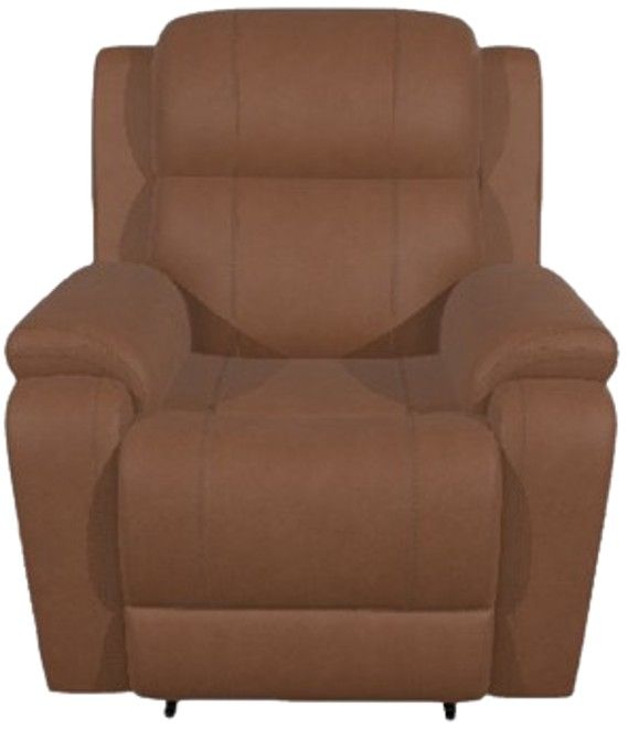 La-Z-Boy® Dorian Mocha Leather Manual Wall Recliner-1