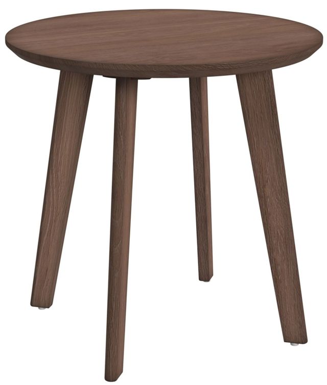 Elements International Theo 3-Piece Walnut Occasional Table Set-3