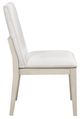 Homelegance® Tundra Antique White/Ivory Side Chair-3