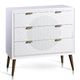Stylecraft Milo Satin White Chest -0