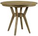 Kincaid Furniture The Nook Brushed Oak Round 54" Counter Height Dining Table-0