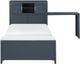 Homelegance® Sloane Navy Blue Twin Bookcase Platform Bed-2