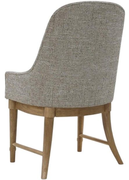 Legacy Classic Seraphina Sunlit Oak Upholstered Dining Arm Chair-2