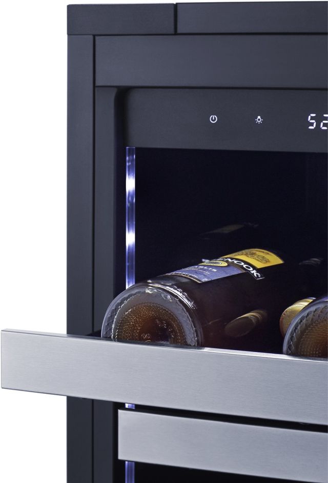 Summit® 15" Stainless Steel Built-In Wine Cooler-3