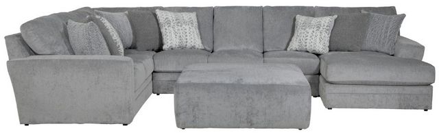 Jackson Furniture Glacier 4-Piece Shark Right Side Facing U-Shape Chaise Sectional-1