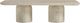 TOV Furniture Tyche Travertine Concrete Indoor/Outdoor Coffee Table-3